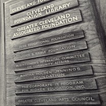 The multitude of organizational nameplates on the door to the Cleveland Foundation&rsquo;s offices in the 1970s testified to its rebirth as a nexus of progressive philanthropy and an incubator of social-action programs.  