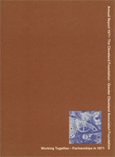 Cover of 1971 Annual Report