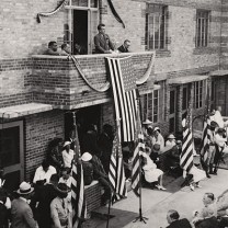 Grand opening of the Outhwaite Homes, 1937