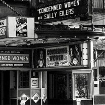 The Allen Theatre, originally an opulent silent movie house, c. 1938