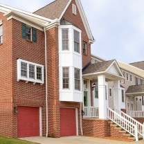 Privately developed Beacon Place Townhomes on East 82nd Street&mdash;evidence of the return of middle-class Clevelanders to the central city