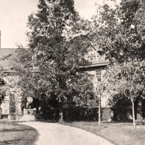 The Goff home on Lake Shore Boulevard in Bratenahl