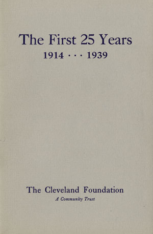 Cover of The First 25 Years: 1914–1939
