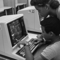 Tri-C&rsquo;s early use of computers as a teaching aid, c. 1980