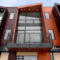 27 Coltman, a luxury townhome development on the eastern boundary of University Circle